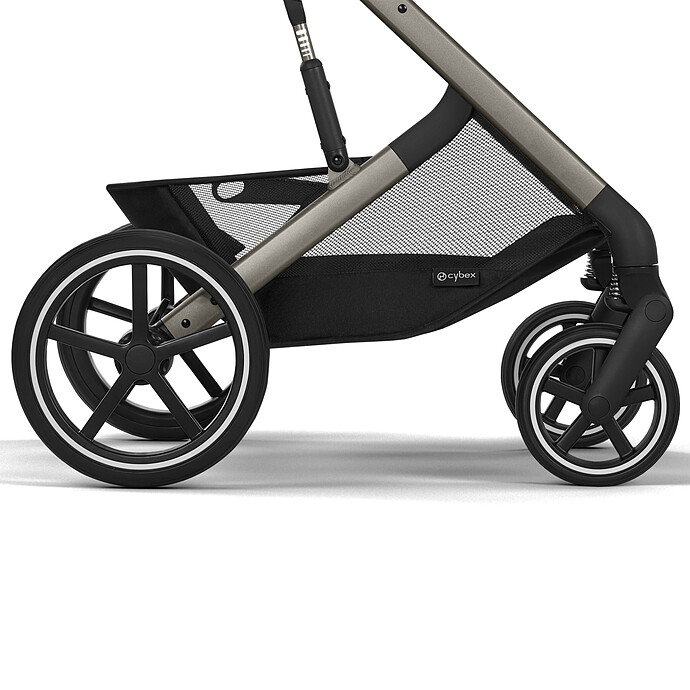 Poussette Citadine Balios S Lux Cadre Taupe - Chocolate Brown pas cher