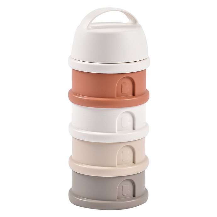 Boite Doseuse Empilable - Cotton White & Terracotta BÉABA