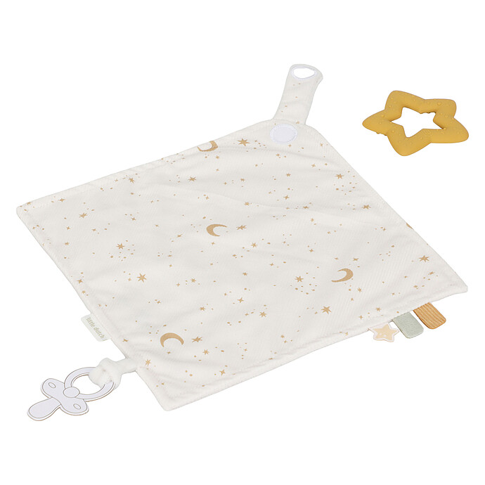 Doudou avec Jouet de Dentition - Newborn Naturals Little Dutch