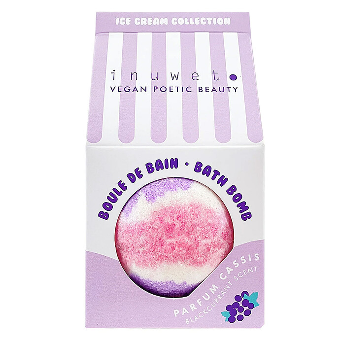 Boule de Bain Ice Cream - Cassis inuwet