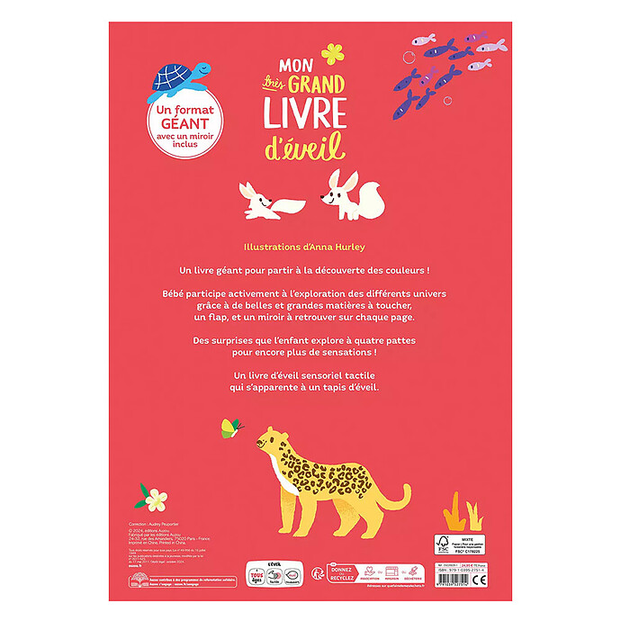 Avis Mon Très Grand Livre d'Eveil - Le Monde des Couleurs