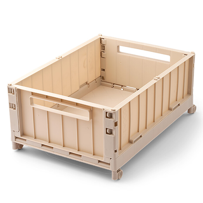 Caisse de Rangement Weston avec Roulettes Medium - Sandy Liewood