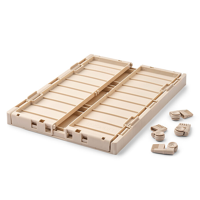 Caisse de Rangement Weston avec Roulettes Medium - Sandy Liewood