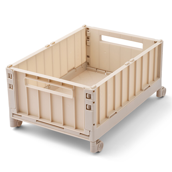Caisse de Rangement Weston avec Roulettes Large - Sandy Liewood