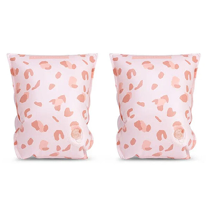 Brassards Leopard Rose Gold - 2/6 Ans Swim Essentials