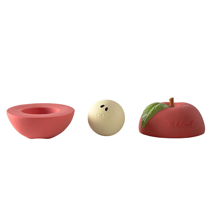 Jouet à Empiler et Balle Sonore Pomme Oli & Carol