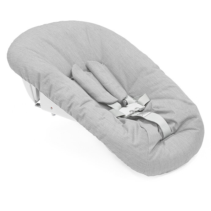Achat Chaise Haute Tripp Trapp avec Newborn Set et Baby Set - Blanc et Gris