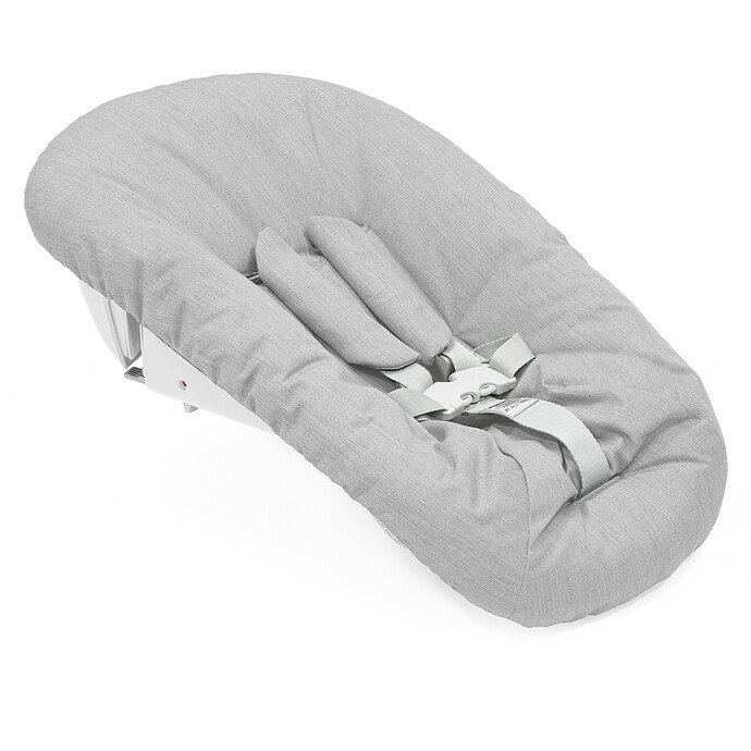 Achat Chaise Haute Tripp Trapp avec Newborn Set et Baby Set - Gris Tempête et Gris