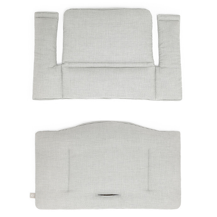 Achat Chaise Haute Tripp Trapp avec Baby Set et Coussin Classic - Gris Tempête et Nordic Grey