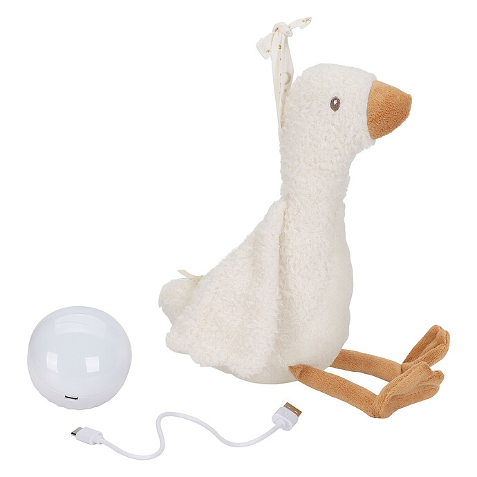 Peluche Musicale et Lumineuse Oie - Newborn Little Dutch