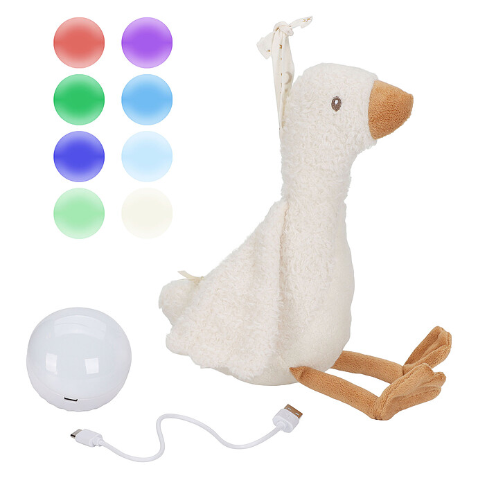 Peluche Musicale et Lumineuse Oie - Newborn Little Dutch