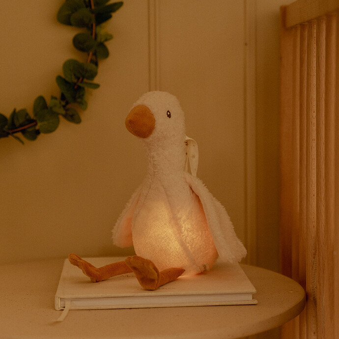 Peluche Musicale et Lumineuse Oie - Newborn pas cher