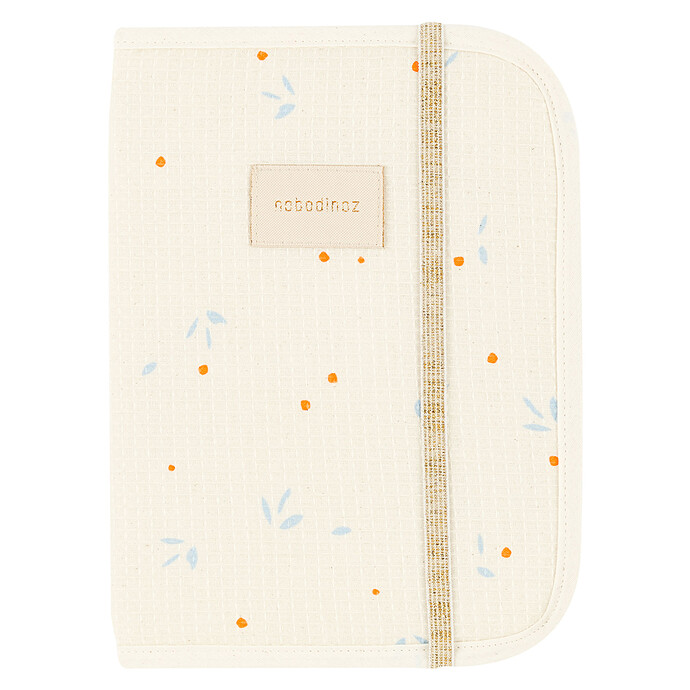 Protège-carnet de Santé Poema Opera - Orange Cherries Nobodinoz