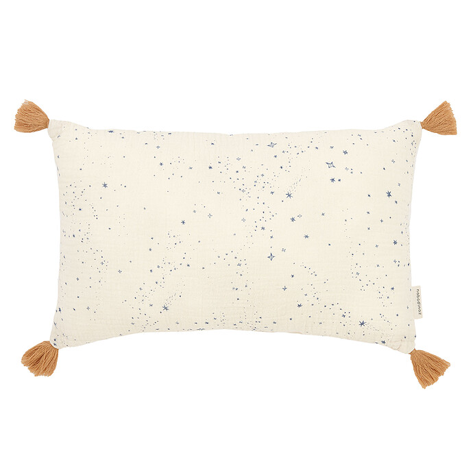 Coussin Rectangulaire Wabi Sabi - Blue Milky Way Nobodinoz