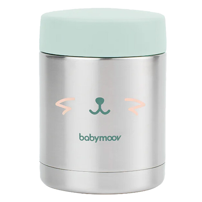 Contenant Isotherme Inox EAT'S ISY 350 ml - Vert Babymoov