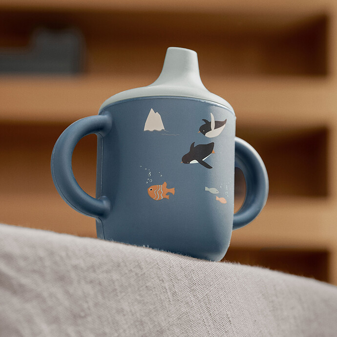 Tasse et verre