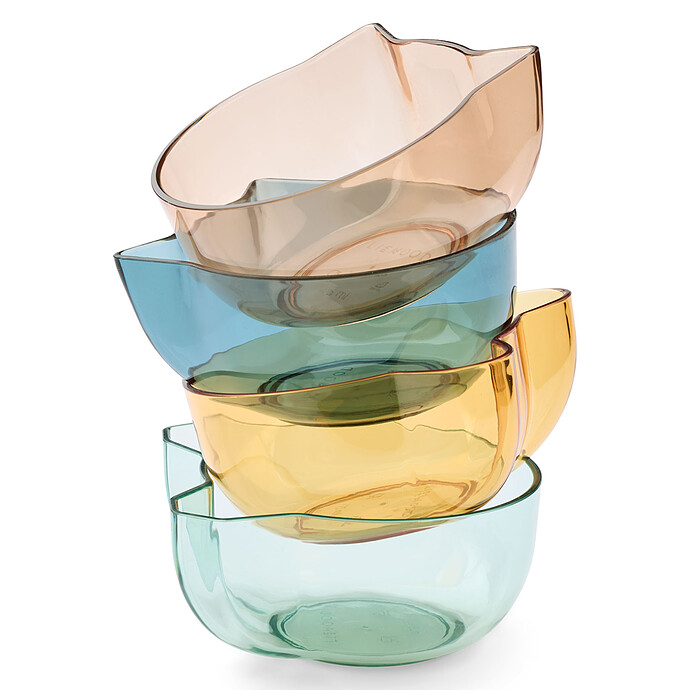 Lot de 4 Bols en Tritan Berno - Indigo Multi Mix Liewood