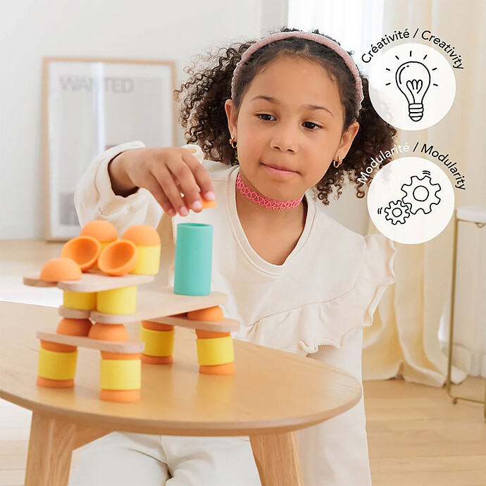 Avis Jeu de Construction Stix - 60 Pièces 