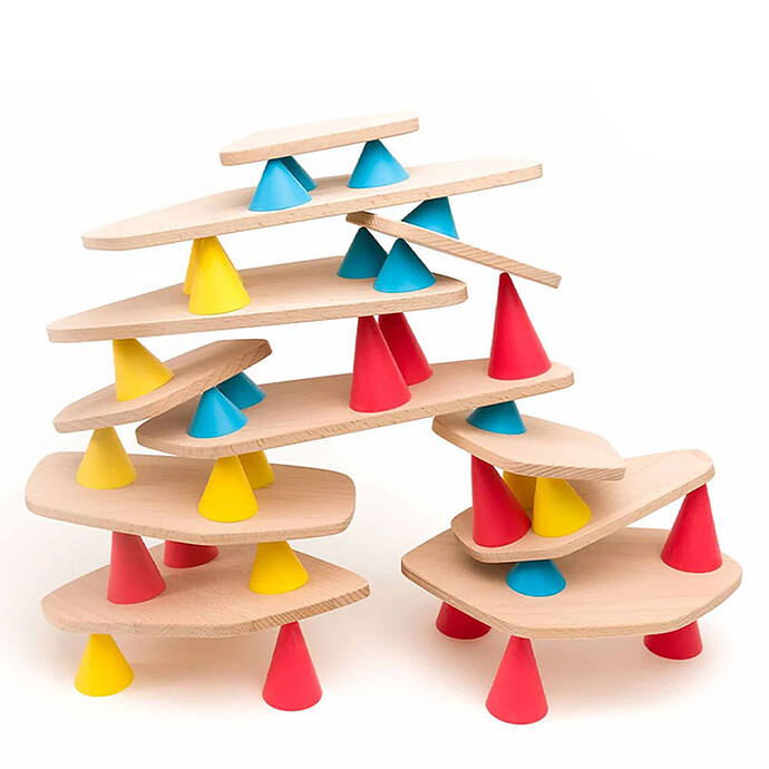 Jeu de Construction Piks - Medium Kit 44 Pièces  Oppi Toys