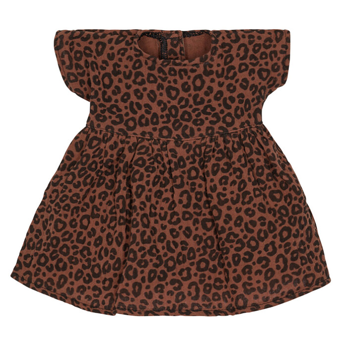 Robe pour Poupée - Léopard Marron Atelier Wagram