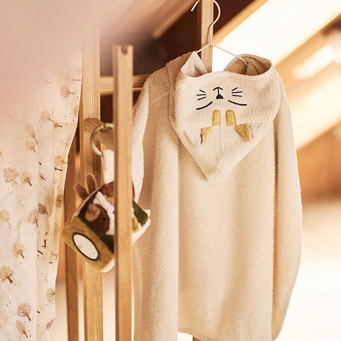 Linge et sortie de bain