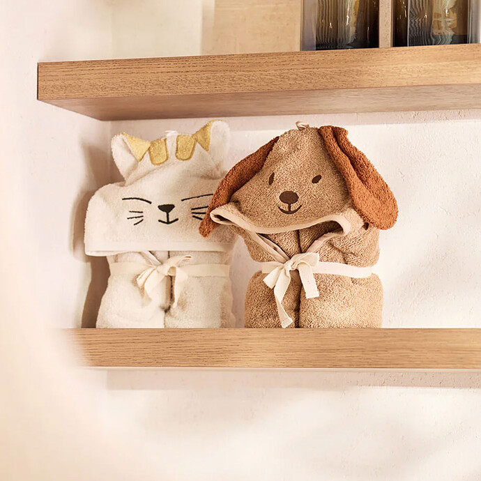 Linge et sortie de bain