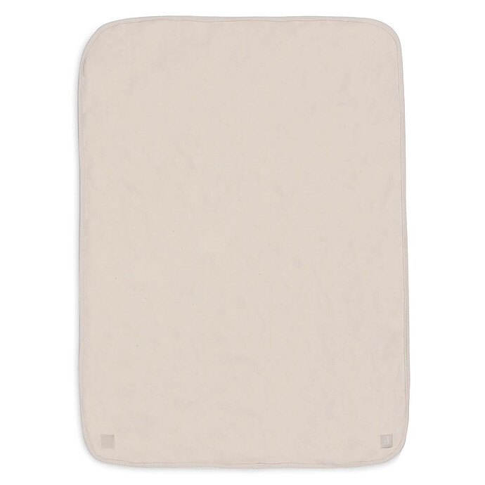 Couverture Berceau Basic Jersey Sherpa - Oatmeal Jollein