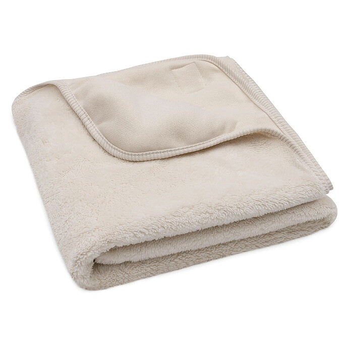 Avis Couverture Berceau Basic Jersey Sherpa - Oatmeal