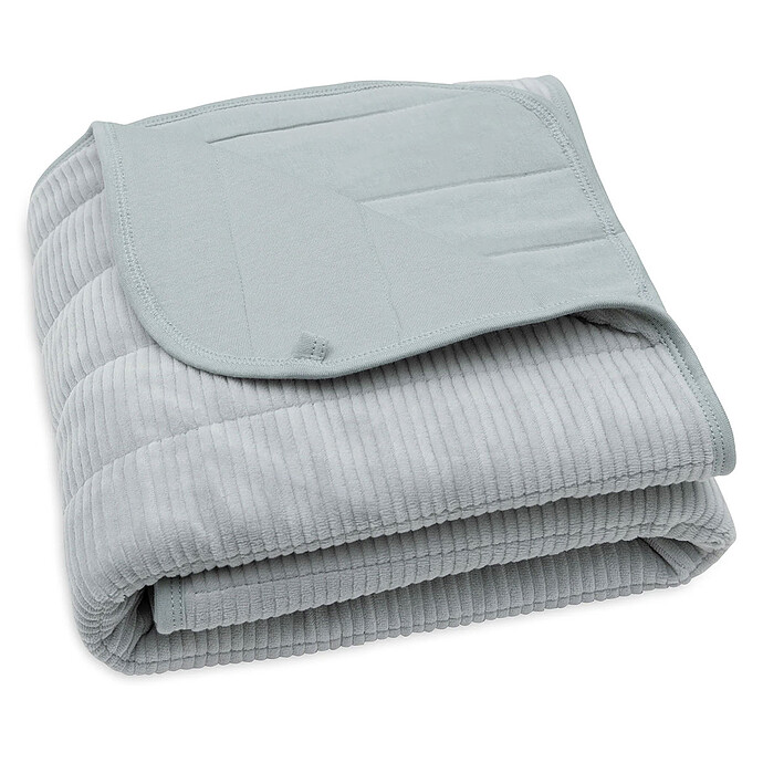 Achat Couverture Berceau Velvet Rib - Sea Green