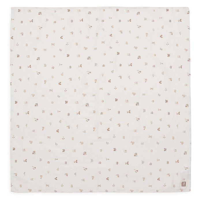 Lot de 3 Langes Gaze de Coton - Animal Friends Jollein