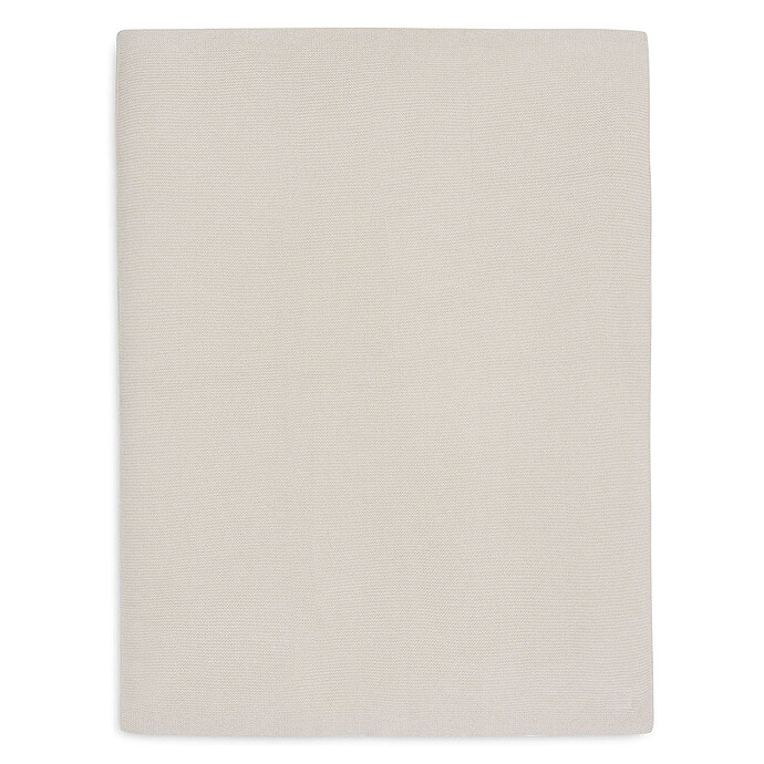 Couverture Lit Bébé Basic Knit - Oatmeal  Jollein