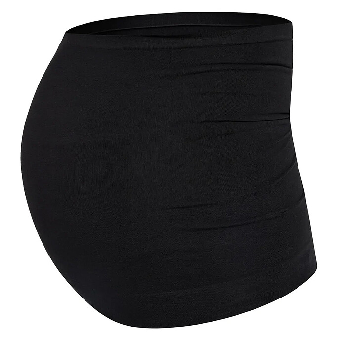Bandeau 2-en-1 Grossesse et Peau-à-peau From Bump to Baby Noir - XS/XL MAMA HANGS