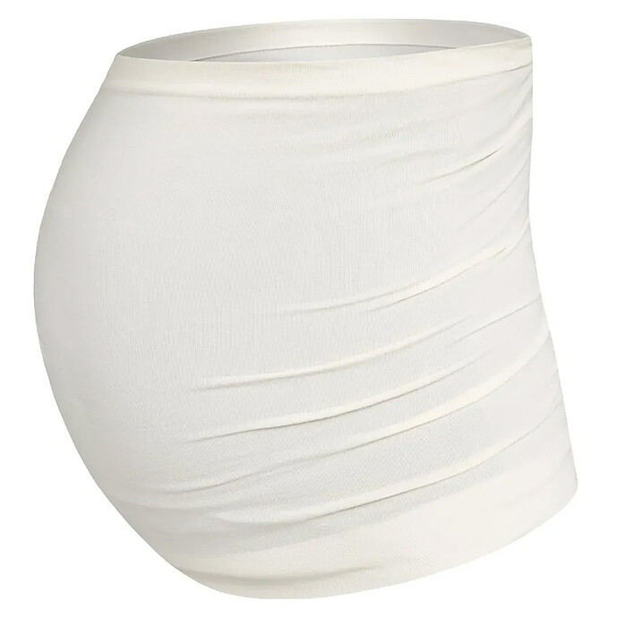 Bandeau 2-en-1 Grossesse et Peau-à-peau From Bump to Baby Ecru - XS/XL MAMA HANGS