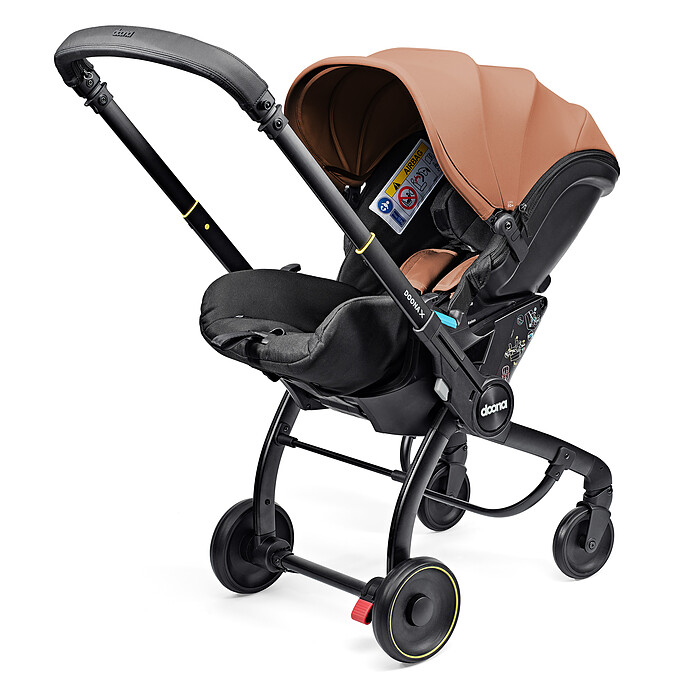 Siège Auto i-Size Groupe 0+ / Poussette Doona X - Terracota Doona