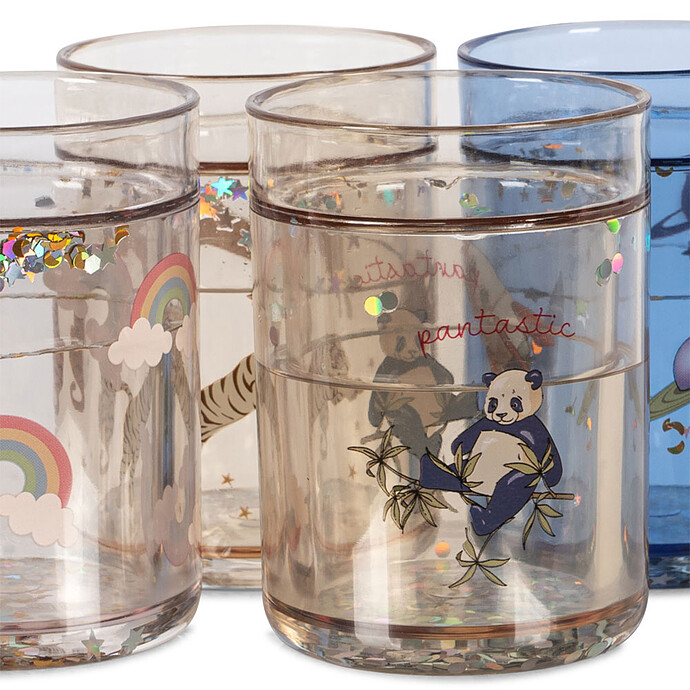 Tasse et verre