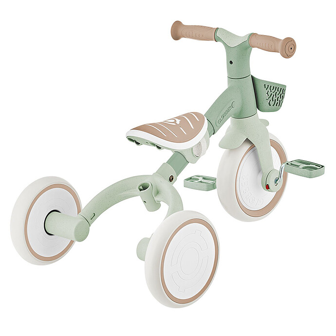 Achat Tricyle Learning 3-en-1 Plus Eco - Sauge