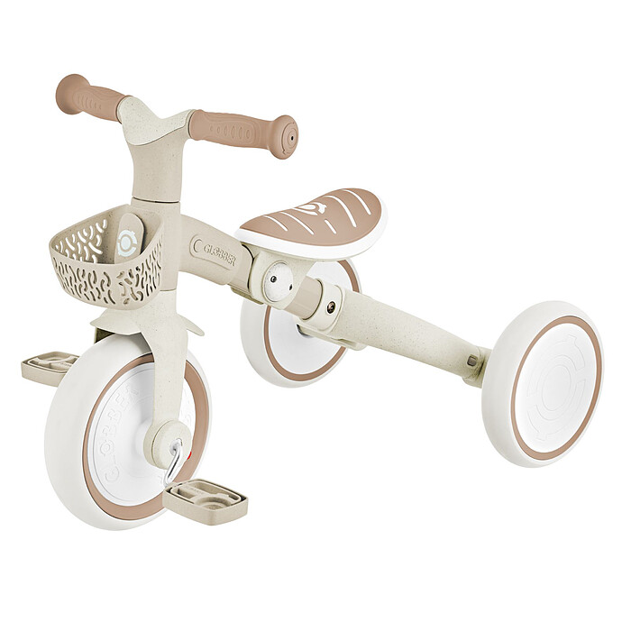 Tricycle Learning 3-en-1 Plus Eco - Taupe Globber