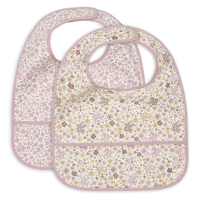 Lot de 2 Bavoirs Imperméables - Flower Fairies Jollein