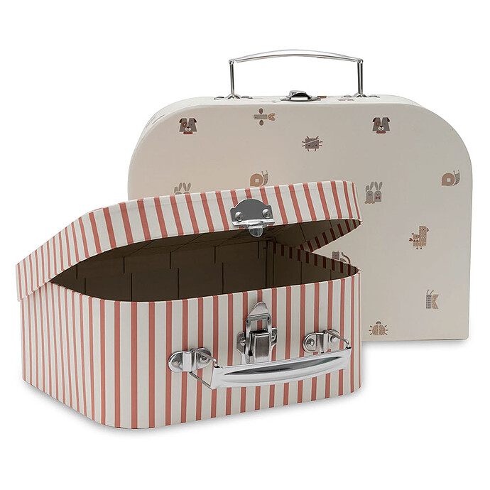 Lot de 2 Valisettes à Jouets - Animal Friends Jollein