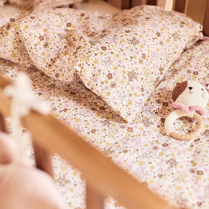 Avis Housse de Couette et Taie Flower Fairies - 100 x 140 cm