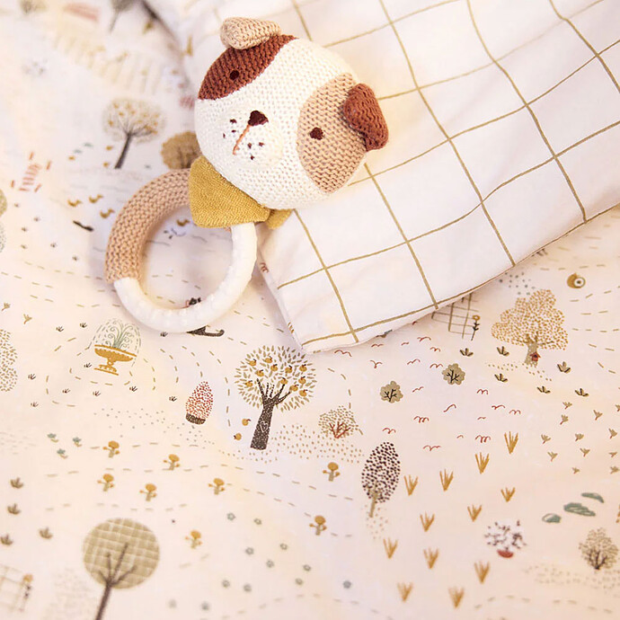 Avis Housse de Couette et Taie Tiny Park - 100 x 140 cm 