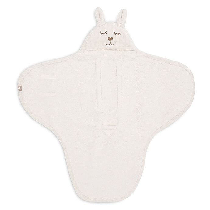 Couverture Portefeuille Bunny Cloudy Rib - Oatmeal Jollein