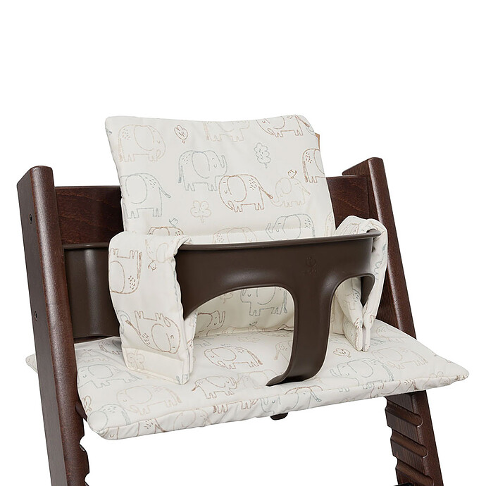 Coussin de Chaise Haute - Elephant Tales Jollein