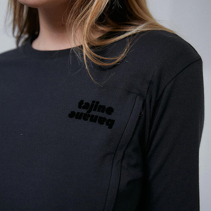 Avis Robe d'Allaitement Manches Longues La P'allaite Noir - L