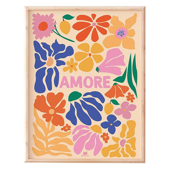 Affiche Amore Summer - 40 x 30 cm  Ma petite vie