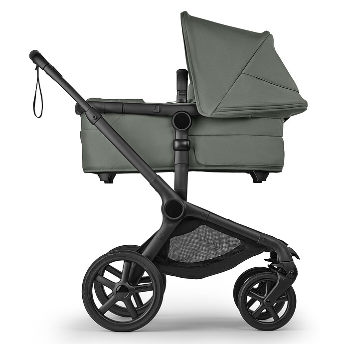Poussette Citadine Fox5 Renew Complète Châssis Noir - Forest Green Bugaboo