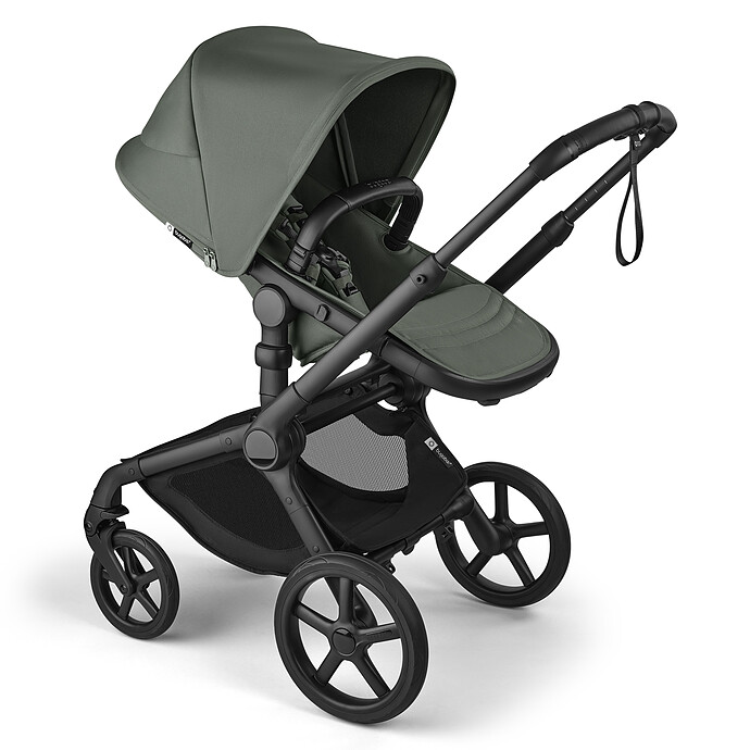 Avis Poussette Citadine Fox5 Renew Complète Châssis Noir - Forest Green
