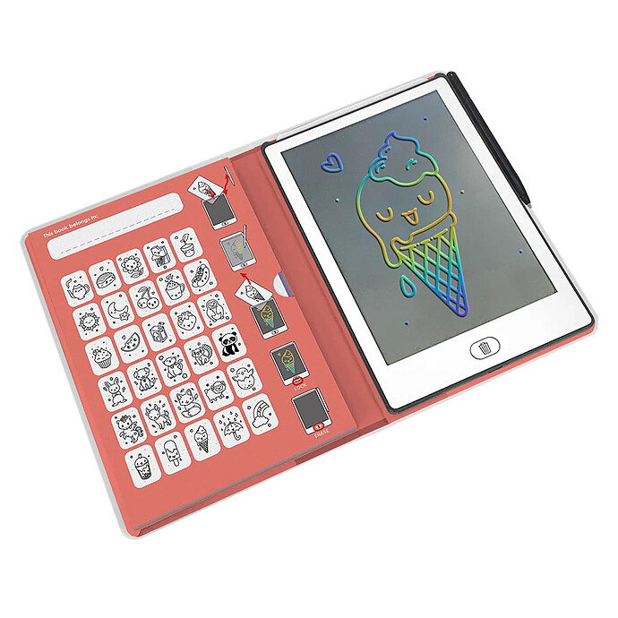 Tablette à dessin Kidydraw Mini - Kawaï Kidywolf