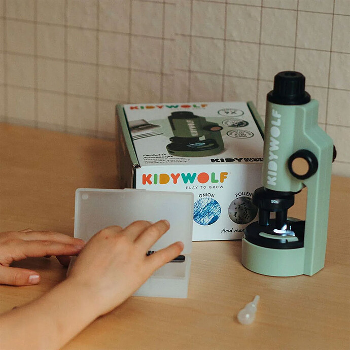 Kidymicroscope - Vert Kidywolf
