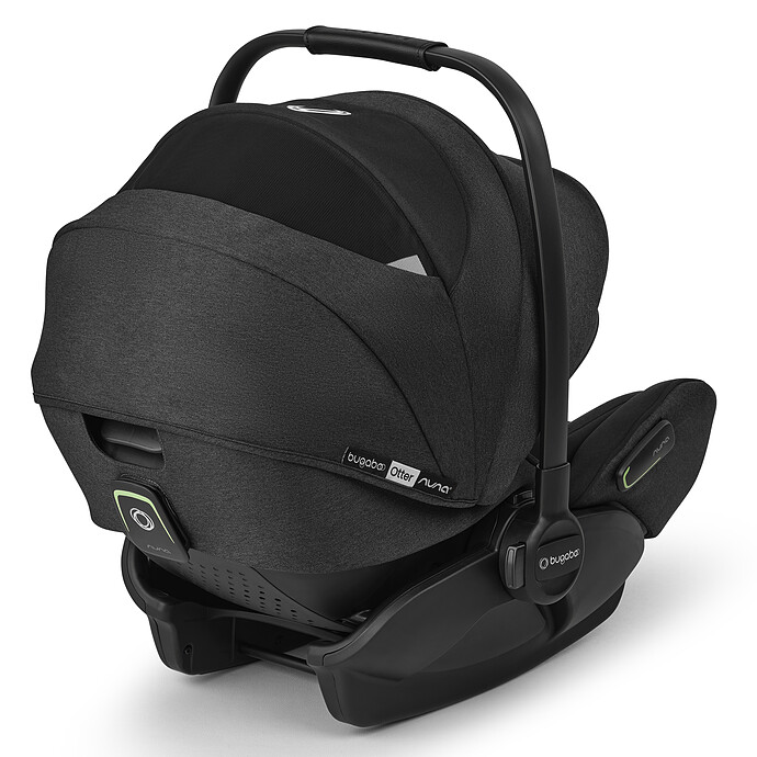 Siège Auto Otter by Nuna i-Size Groupe 0+ - Mineral Washed Black Bugaboo